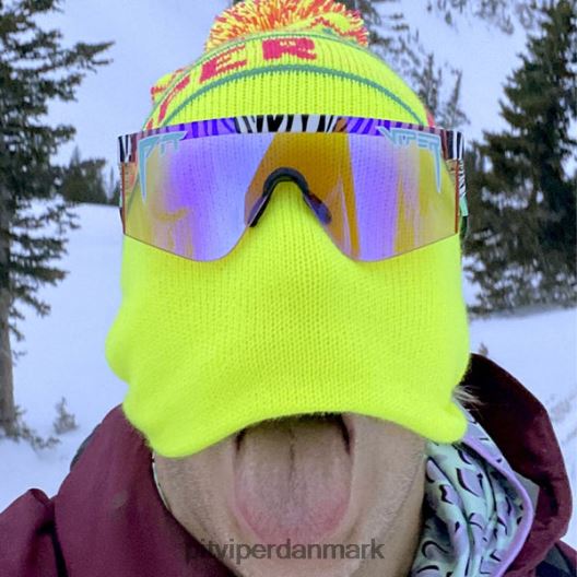 Pit Viper pom pom beanie neon LNV8R8230