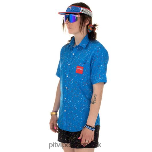 Pit Viper blå bånd festskjorte LNV8R8176