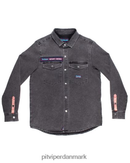 Pit Viper sport denim sport skjorte LNV8R8166